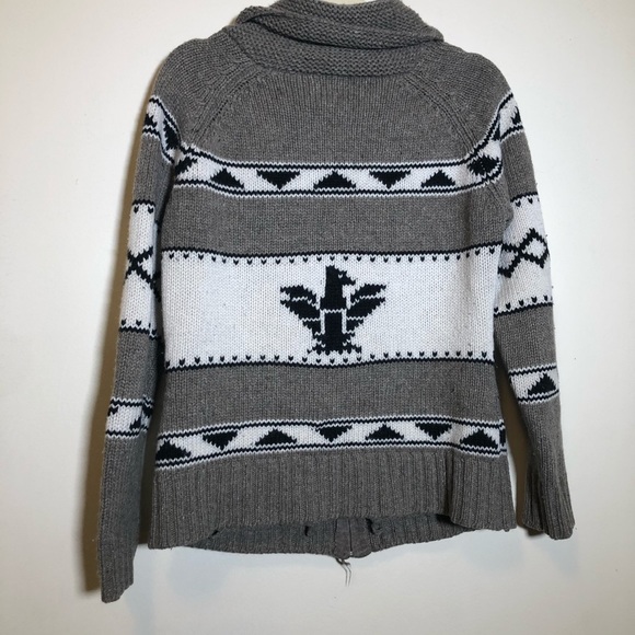 Kismat women’s knitted zip up sweater Southwest lg - Picture 7 of 9